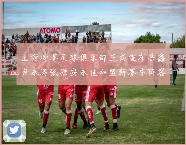 上海海港足球俱乐部正式宣布岳鑫卢永涛张源安永佳加盟新赛季阵容更新